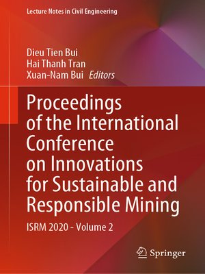 cover image of Proceedings of the International Conference on Innovations for Sustainable and Responsible Mining